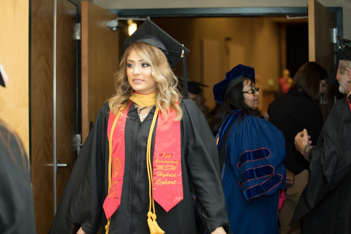 Stan State MSW Hooding Ceremony California State University Stanislaus